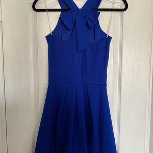 Royal Blue Mini Dress